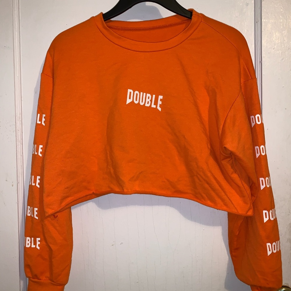 Cropped sweatshirt